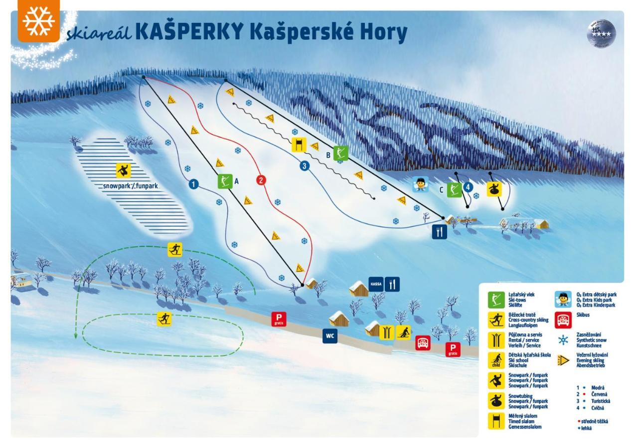 Apartman Hubert Kasperske Hory Εξωτερικό φωτογραφία